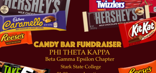 candy bar fundraiser flyer